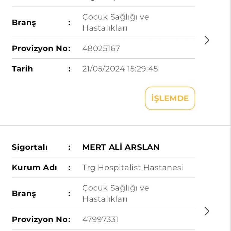 Trg Hospitalist Hastanesi Özel Sağlık Sigortamdan 2 Hak Çekilmesi