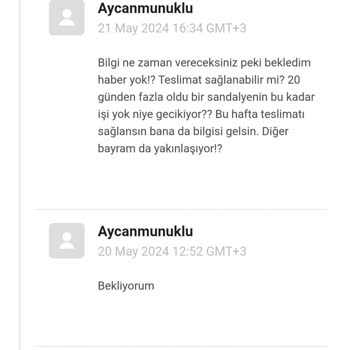 Vivense Tamirat İçin Alınan Ürünlerimi Getirmiyor Sorumsuzluk!