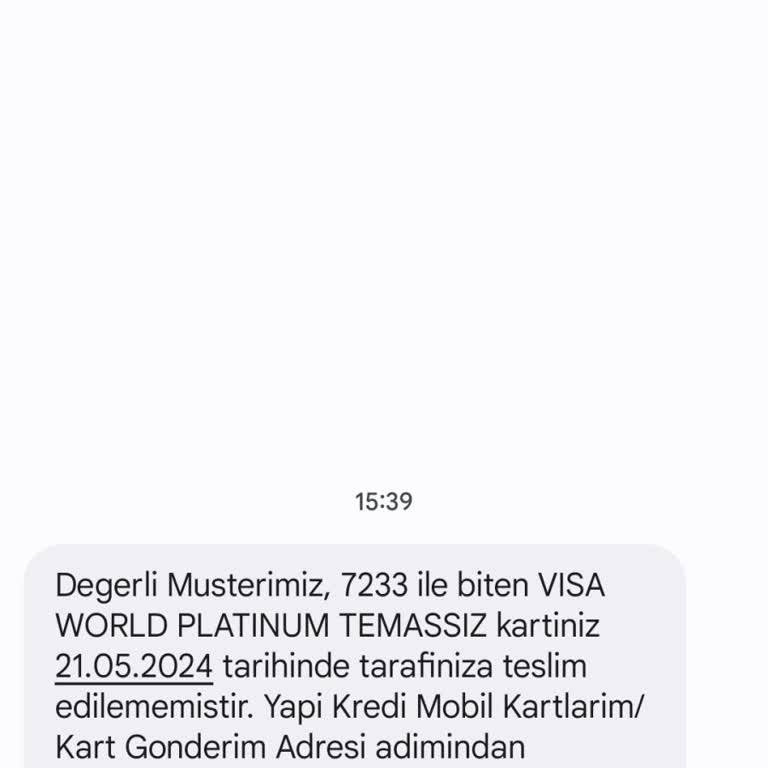 PTT Kargo Kargoları Getirmiyor. Mesaj Gönderiyor.