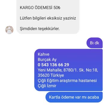 Bebektonkids (Instagram) Sosyal Medya Üzerinden Yanlış Ürün Gönderimi Ve İletişim Sorunları