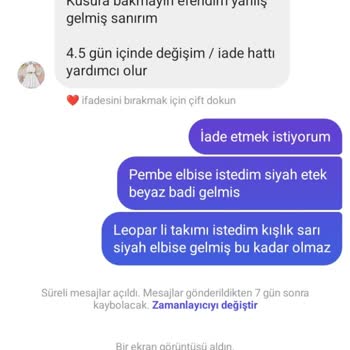 Bebektonkids (Instagram) Sosyal Medya Üzerinden Yanlış Ürün Gönderimi Ve İletişim Sorunları