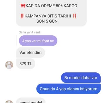 Bebektonkids (Instagram) Sosyal Medya Üzerinden Yanlış Ürün Gönderimi Ve İletişim Sorunları