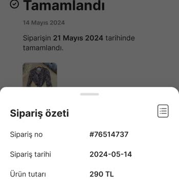 Gardrops İade Talebi İstiyorum