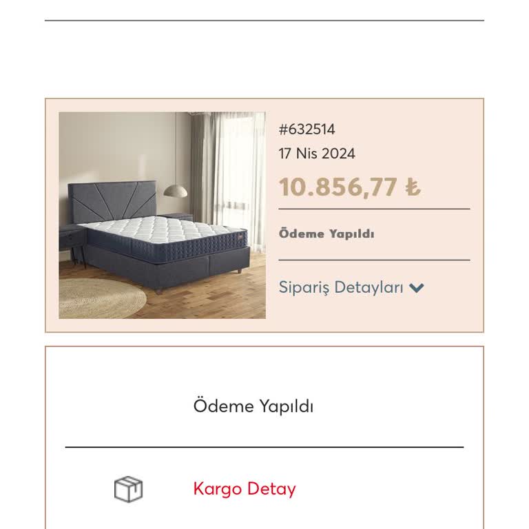 İdaş Yatak Teslim Edilmedi!