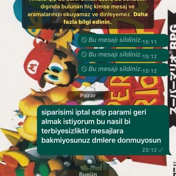 Meryjew Satıcının Hem Ürünü Göndermemesi Hem De Mesajlara Dönmemesi