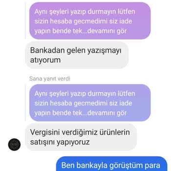 Zend Giyim (zendgiyim_) Instagram Alışverişinde Yaşanan Mağduriyet