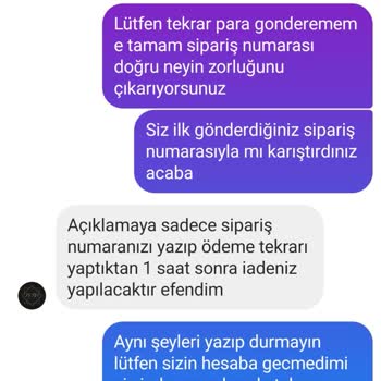 Zend Giyim (zendgiyim_) Instagram Alışverişinde Yaşanan Mağduriyet