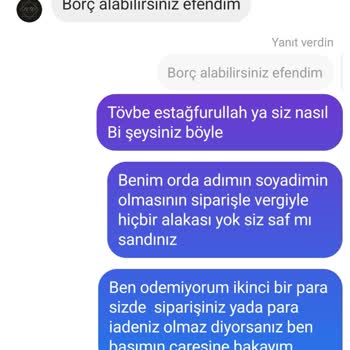 Zend Giyim (zendgiyim_) Instagram Alışverişinde Yaşanan Mağduriyet