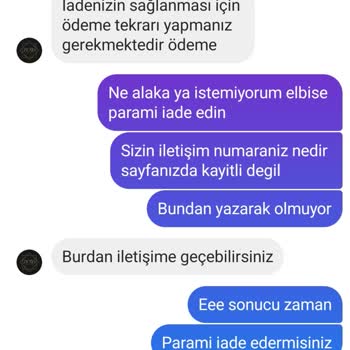 Zend Giyim (zendgiyim_) Instagram Alışverişinde Yaşanan Mağduriyet
