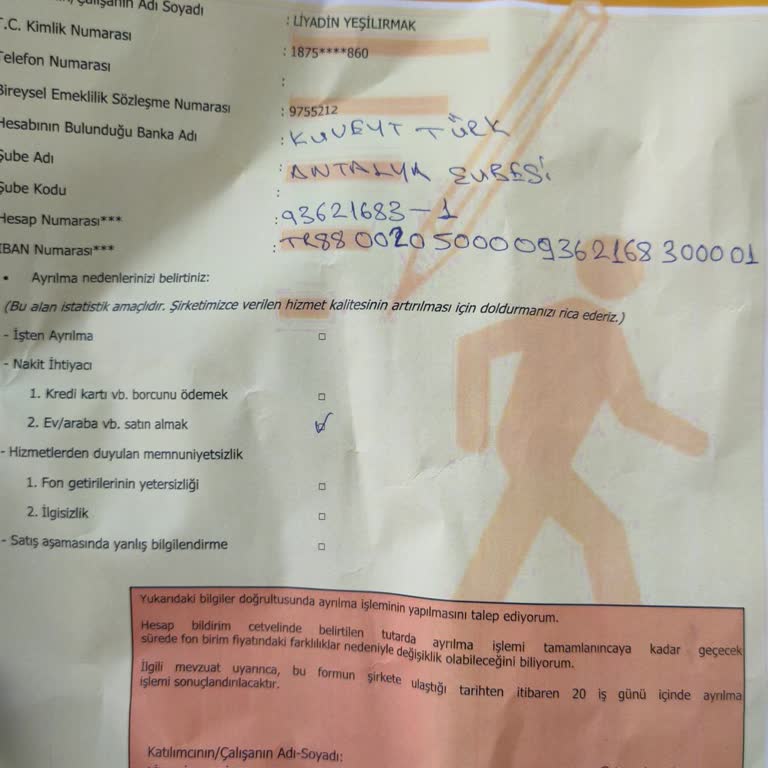 Katılım Emeklilik Çıkış Ücretini İade Etmiyor