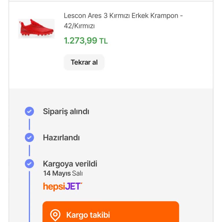 hepsiJET Mağduriyetimin Giderilmesini İstiyorum