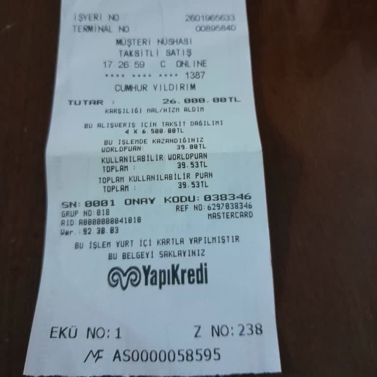 Yapı Kredi Bankası Kartı Extra İkinci Kez Taksit İşlemi Ve Faiz Ücreti
