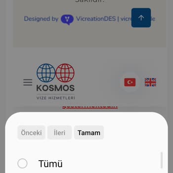 Kosmos Vize Hizmetleri Kosmos Randevu Çilesi