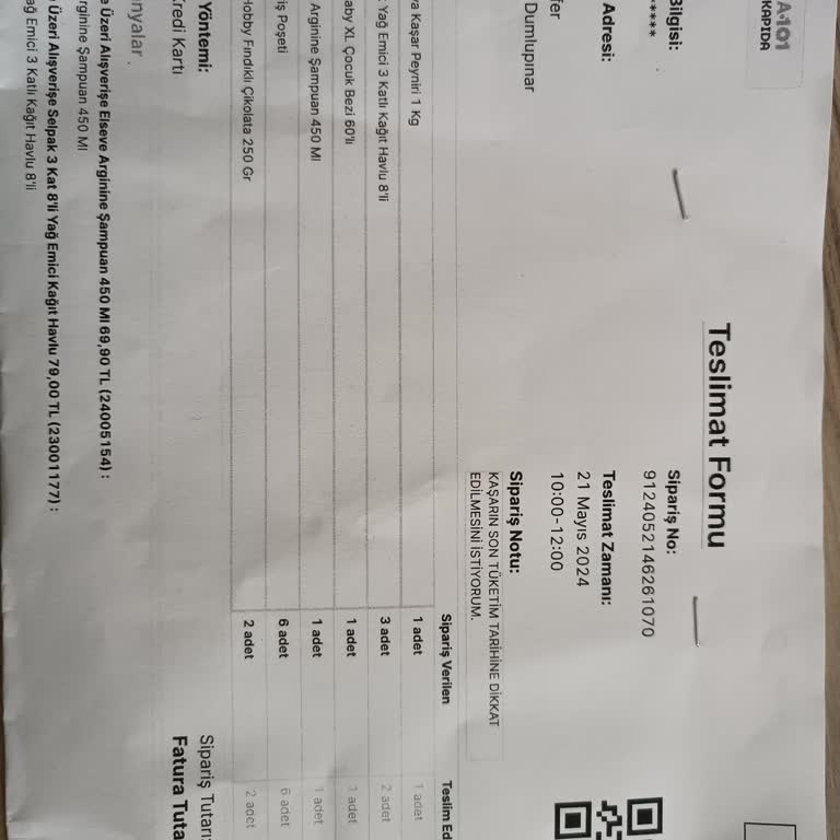 A-101 Kapımda Mağduriyeti