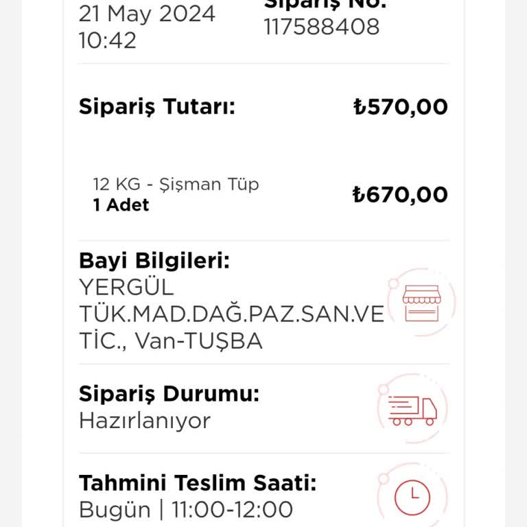 İpragaz Teslimat Yapmıyor!