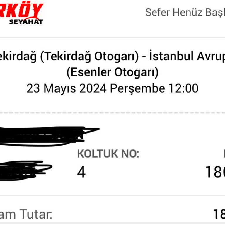 Obilet Bilet İptali Yapmadı