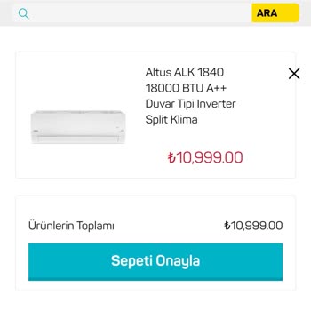 A101 Online Alışverişte Beklenmedik Fiyat Farkı