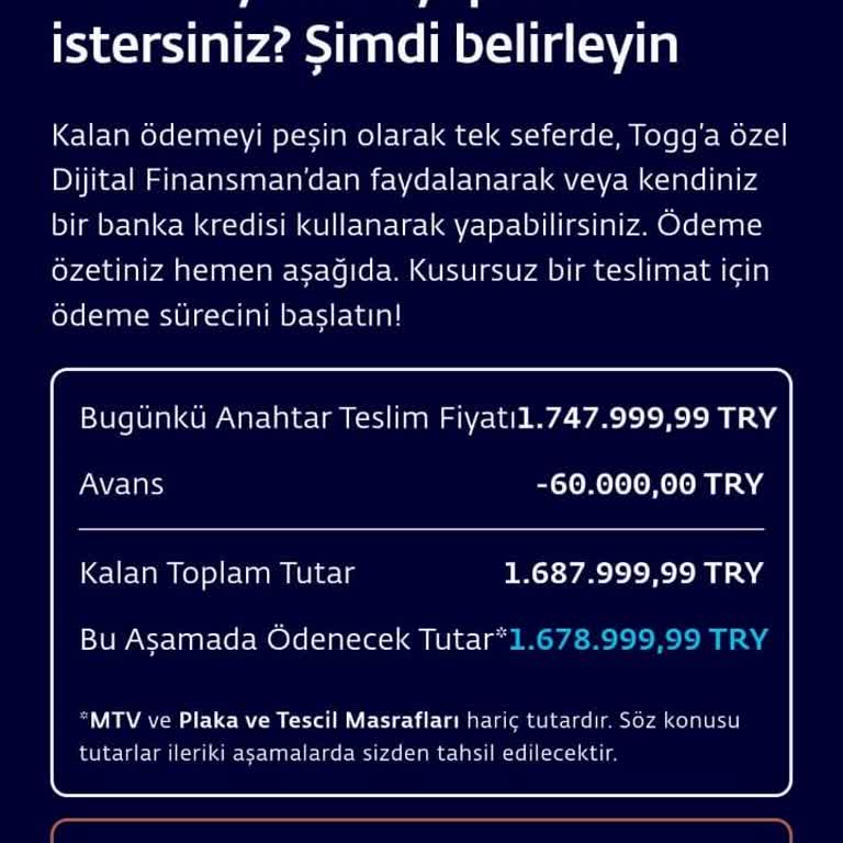 Ziraat Bankası, Togg Finansman Kredisini Türlü Bahanelerle Vermiyor