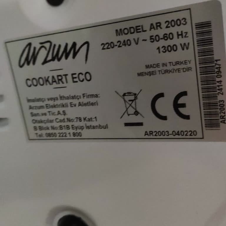 Arzum Ar2003 İç Işık Maalesef Yok