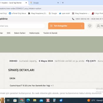 Sanal Yağ Market Tedarik Sorunu Stokta Olmayan Ürün Satma