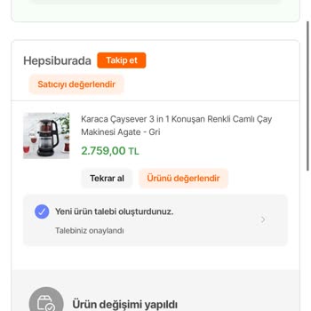 Hepsiburada Stok Yok Ürün Satışta