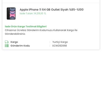 EasyCep Easy Cepten İade Bedelim Hala Ödenmedi