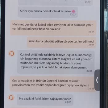 Trendyol GO Ücret İade R*E*Z*A*L*E*T*İ