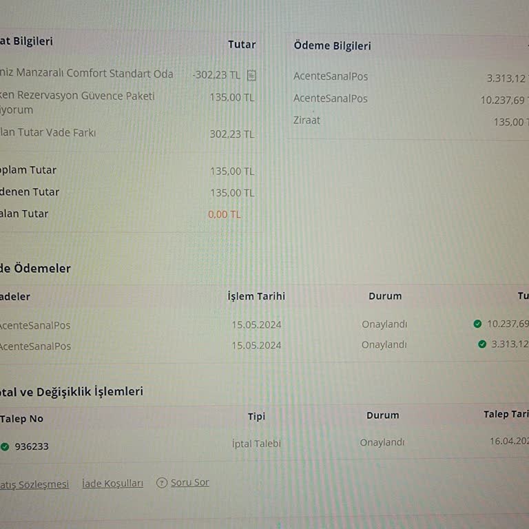 Tatil Sepeti'nden İadeyi Almak 45 Günü Buluyor.