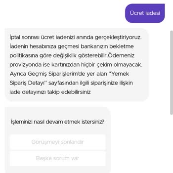GetirYemek Hem Ürünüm Gelmedi Hem Para İadesi Yapılmadı
