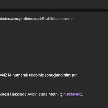 Sahibinden Hesabımda Başkasının E-Devlet Onayı Yapıp Kullanması