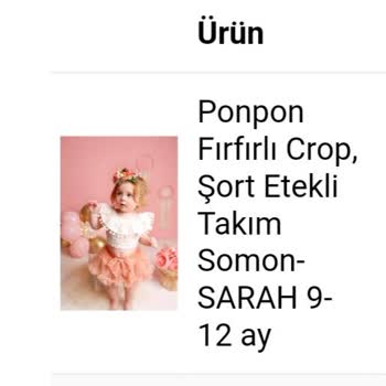 Fatosh Bebe Görseldeki Ürünle Farklılık Ve İlgisizlik Sorunu