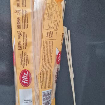 Filiz Makarna Yumurtalı Eriştede Yabancı Madde Bulunması