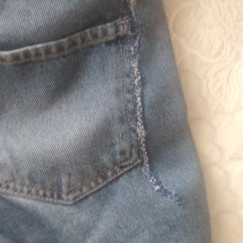 Barrels And Oil Çürük Kumaştan Yapılmış Kot