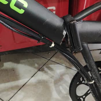 A101 APEC Apb2 Katlanabilir Elektrikli Bisiklet Ortasından Kırıldı