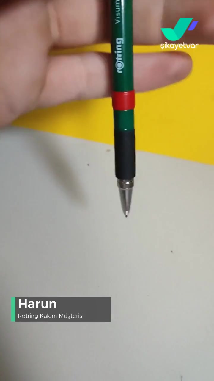 Rotring Kalem Uç Tutmuyor! videonun kapak resmi