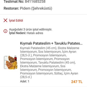 Trendyol Ürün Alınmadı Para İadesi Yapılmıyor