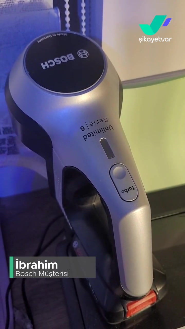 Bosch Serie 6 Dikey Süpürge Şarj Sorunu! videonun kapak resmi