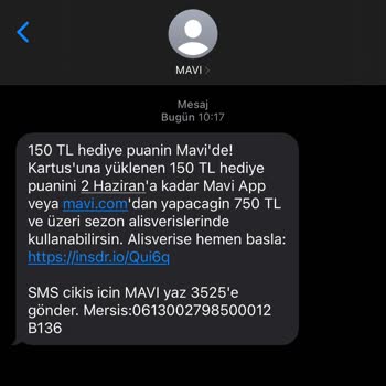 Mavi Jeans Kartuş Kullandırmama