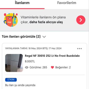 Letgo'da Satın Aldığım Vitaminleri Kullanamıyorum.