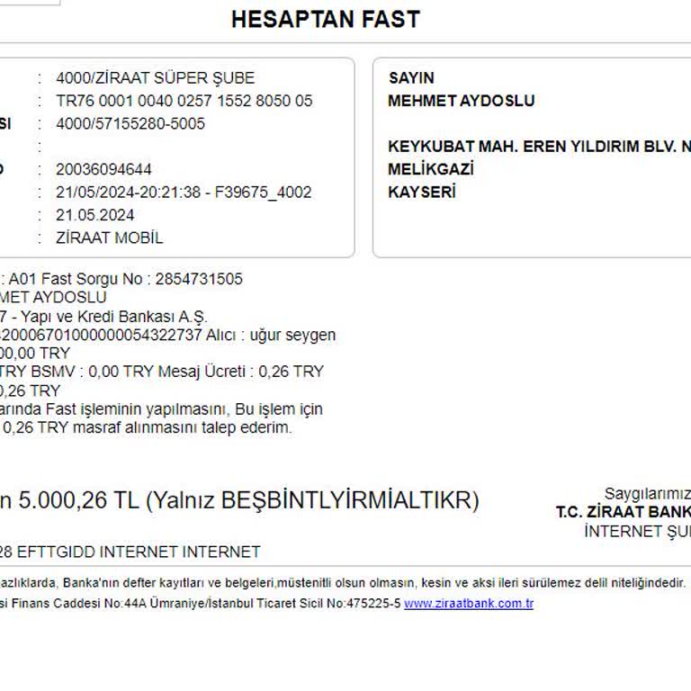 Ziraat Bankası Hiç Yardımcı Olmuyor.