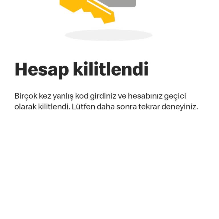 McDonald's Uygulama Kayıt Problemi.