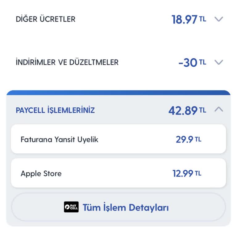 Turkcell & Paycell Haksız Üyelik Ücreti Yansıtıyor.