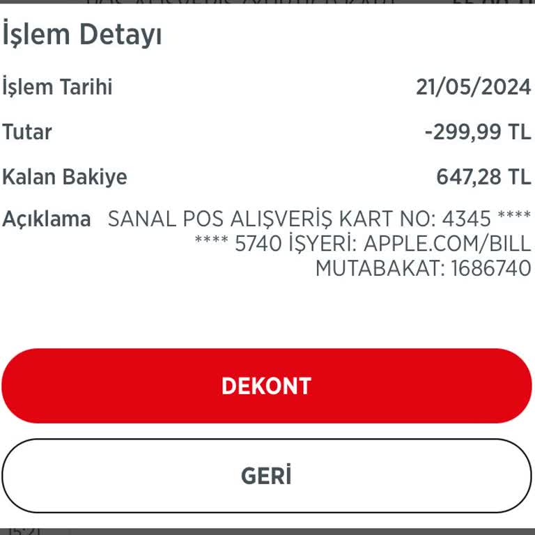 PicsArt Yıllık 25 TL Satın Alma İşlemi Deyip 300 TL Paramı Çekti