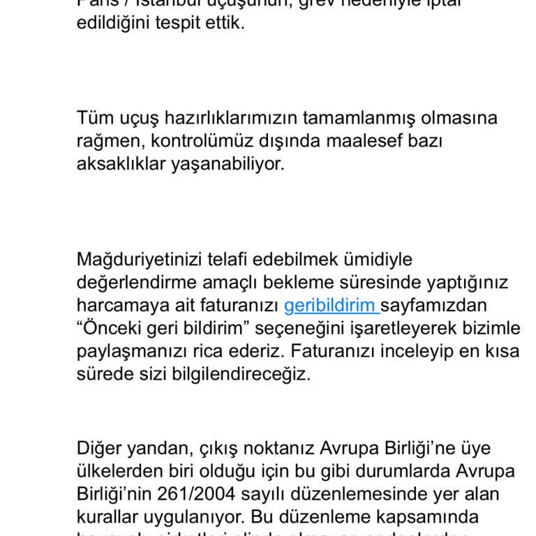 Paris'te Beklenmedik Ekstra Gün Ve THY'nin İlgisizliği