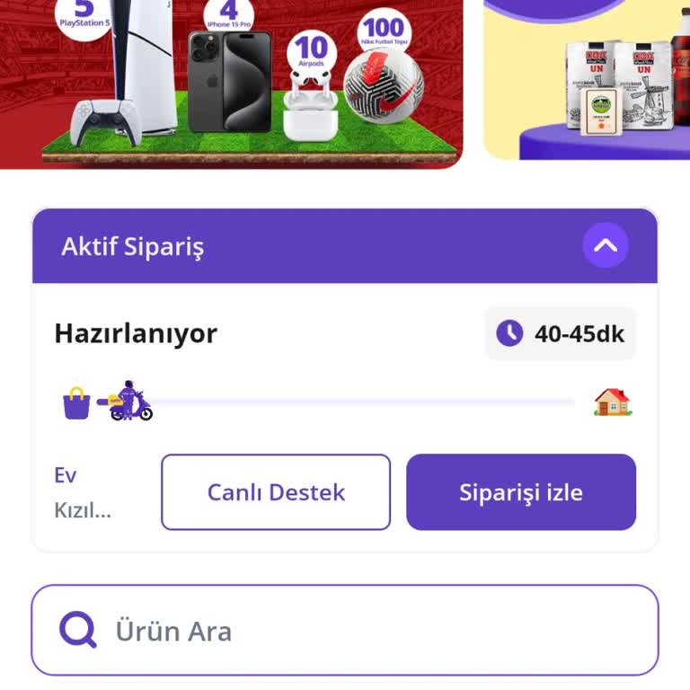 Getir Başka Şehirden İkmal Mi Yapıyor