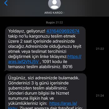 Aras Kargo Dağıtım Yapmak İstemiyor!