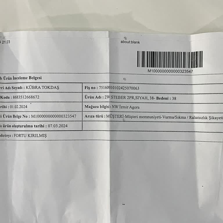 Nine West Olumsuz İnceleme Sonucu