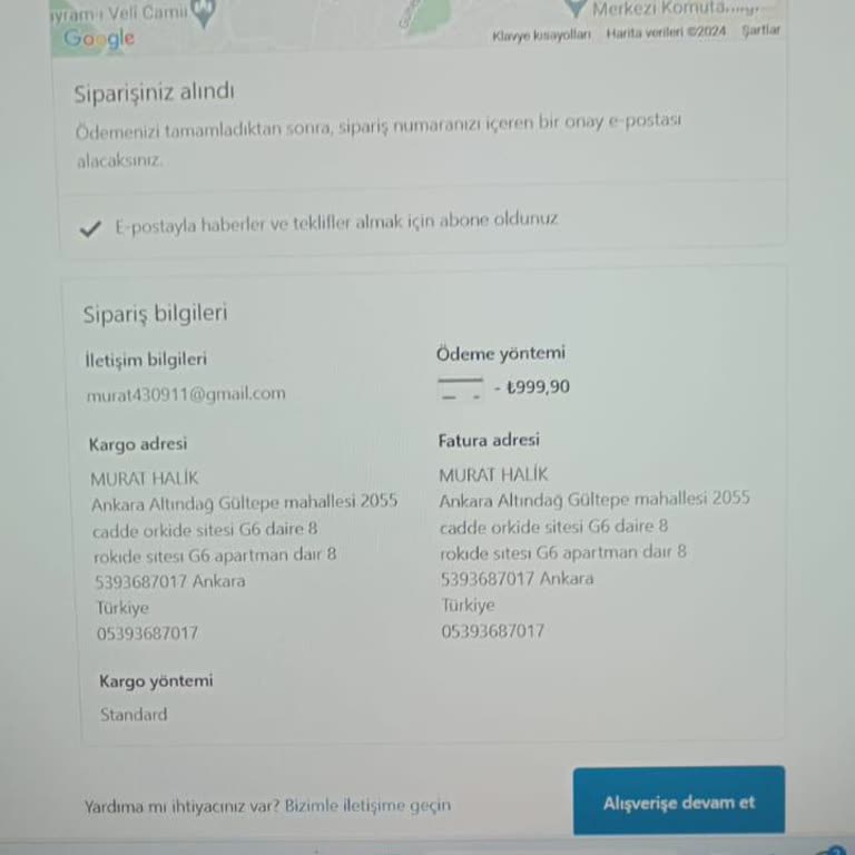 Tiamob Çalışma Masası Aldığıma 37 Gün Oldu Elime Ulaşmadı