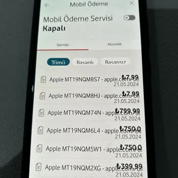 Vodafone Mobil Ödeme Saçmalığı