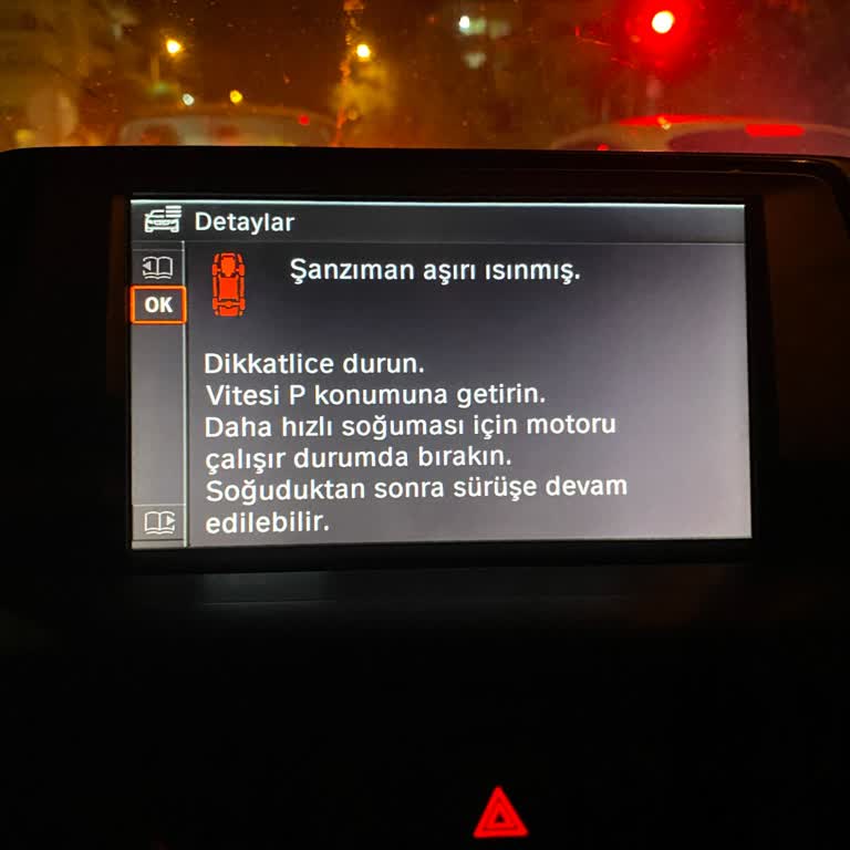 BMW Şanzıman Aşırı Isınmış.